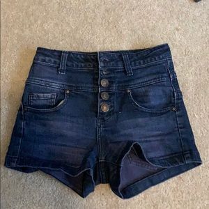 Girls jean shorts